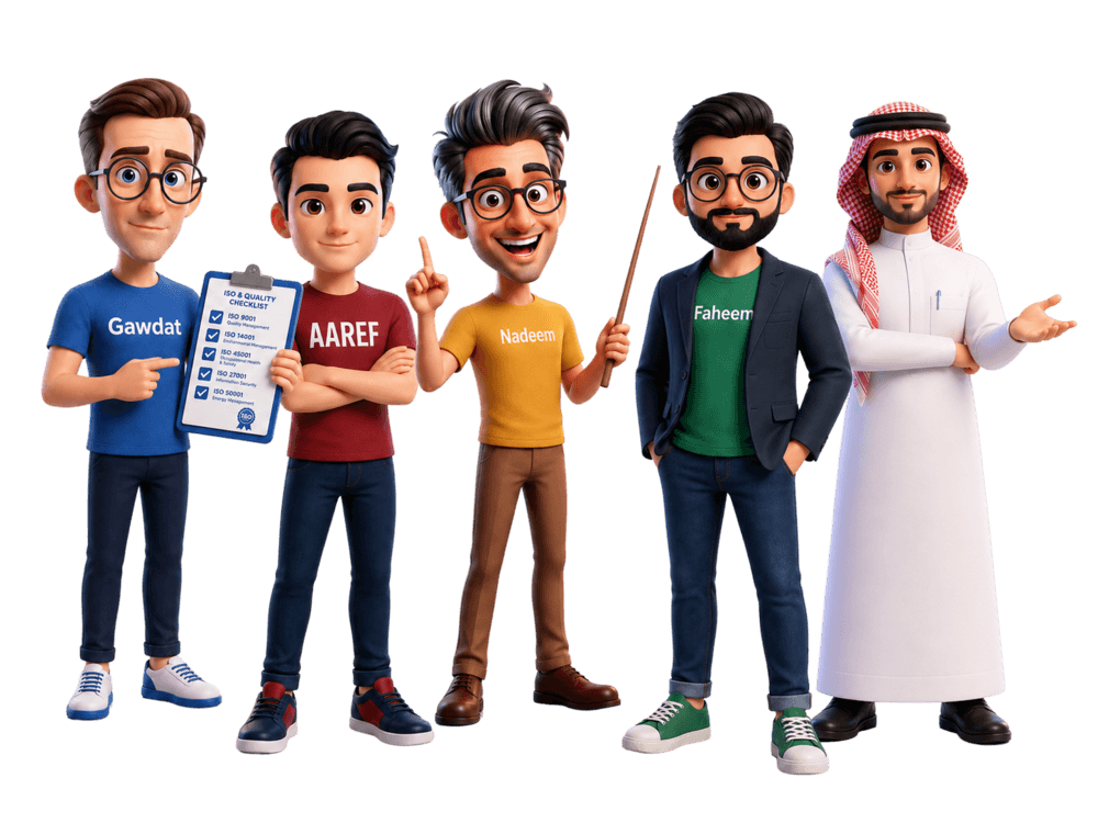 خمسة وكلاء ذكاء اصطناعي في هيئة شخصيات